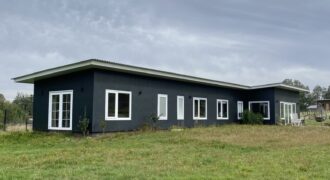 Hermosa casa nueva en parcela cerca de Villarrica